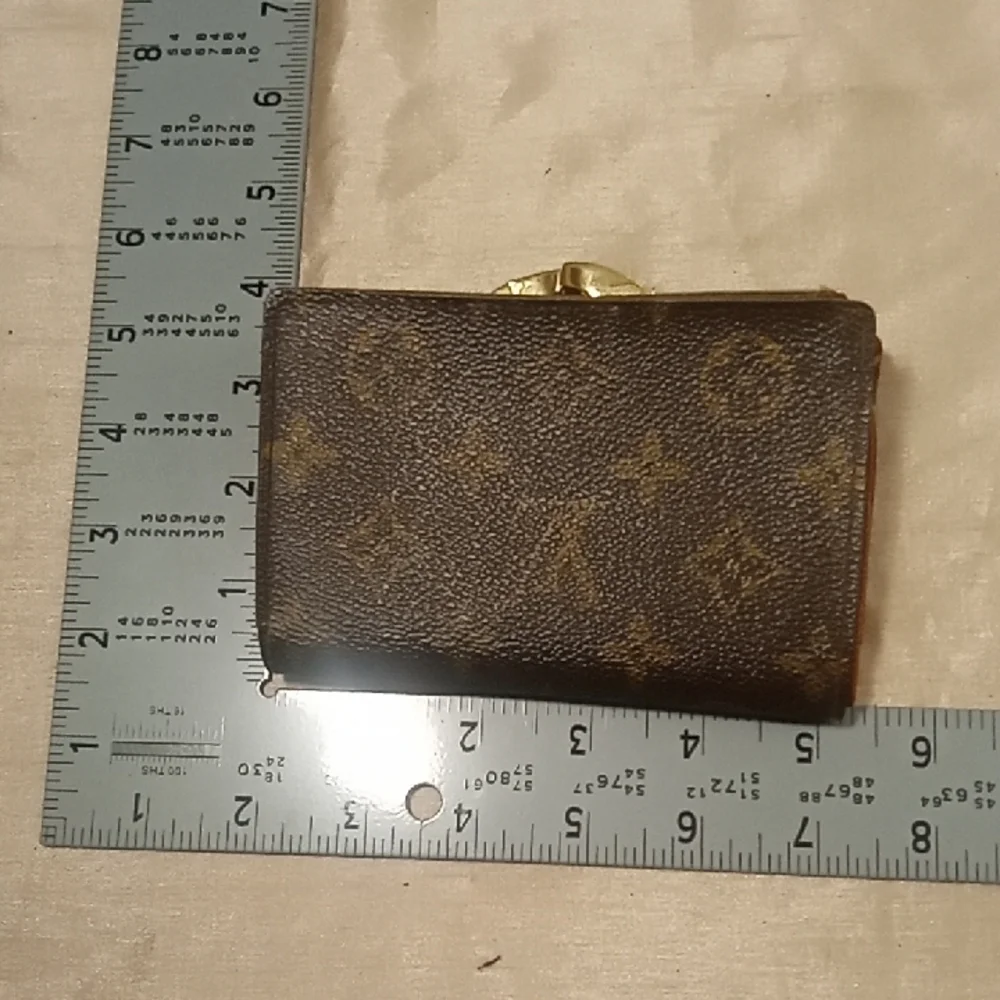 Louis Vuitton Brown Monogram Canvas Wallet